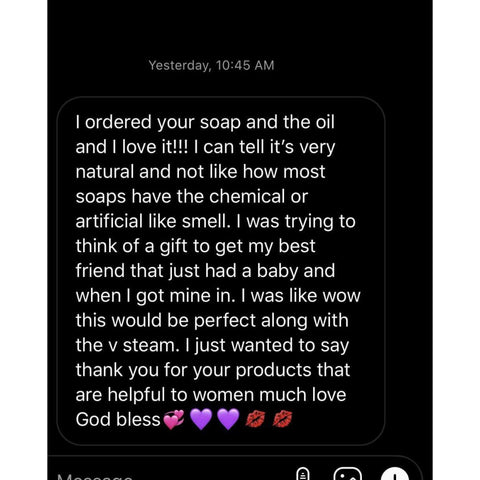 Luxury Feminine Soap Bar - Apothecary By Mariza