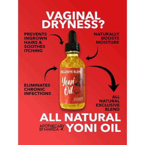 Vaginal Oil - Exclusive Blend - Yoni Oil - Apothecary By Mariza