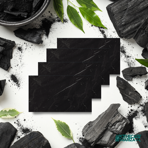 Activated Charcoal & Aloe Bars - 4 pack