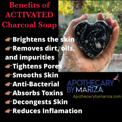 Charcoal and Aloe Bar - Apothecary By Mariza